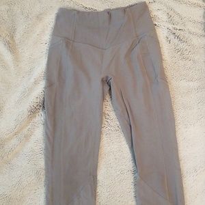 Gray 7/8 lululemon leggings